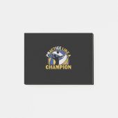 Volleyball-Spieler | Üben wie ein Champion Post-it Klebezettel (Vorderseite)