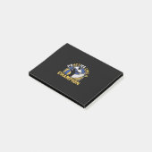 Volleyball-Spieler | Üben wie ein Champion Post-it Klebezettel (angewinkelt)