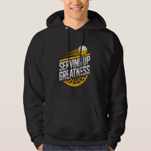 Volleyball-Spieler und Fan Spike Serve Volleyball Hoodie