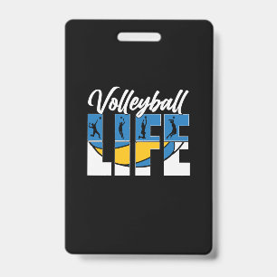 Volleyball-Spieler Volleyball Ausweis