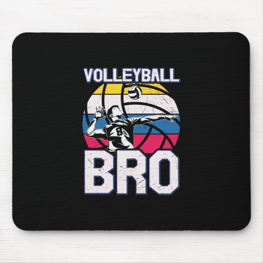 Volleyball-Spieler | Volleyball-BBB Mousepad (Vorne)