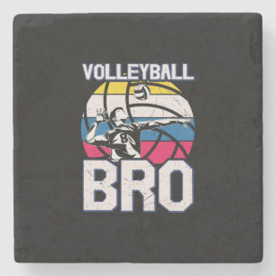 Volleyball-Spieler Volleyball-BBB Steinuntersetzer