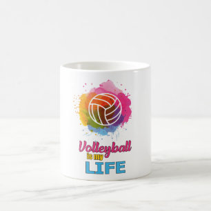 Volleyball Spieler Volleyball Beach Team Geschenki Kaffeetasse