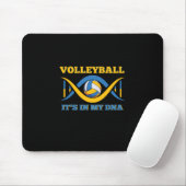 Volleyball-Spieler | Volleyball in meiner DNA Mousepad (Mit Mouse)