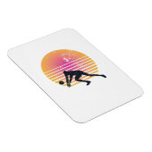 Volleyball-Spieler Volleyball Magnet (Rechte Seite)