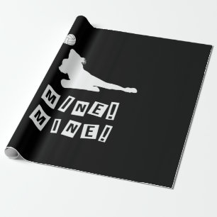Volleyball-Spieler Volleyball Mine Geschenkpapier