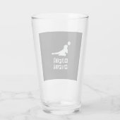 Volleyball-Spieler | Volleyball Mine Glas (Rückseite)