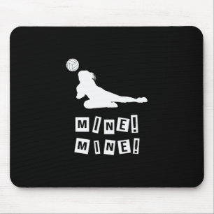 Volleyball-Spieler Volleyball Mine Mousepad