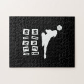 Volleyball-Spieler | Volleyball Mine Puzzle (Horizontal)
