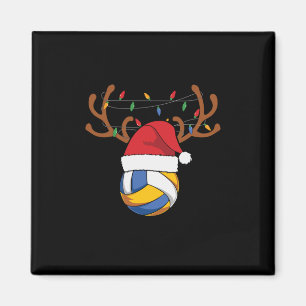 Volleyball-Spieler Volleyball - Weihnachten Magnet