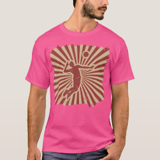 Volleyball-Spieler Volleyballer Sport Volleyball T-Shirt