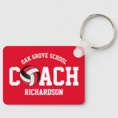 Volleyball Sport Coach - Farbe bearbeiten Schlüsselanhänger (Vorderseite)