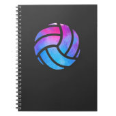 Volleyball-Sport-Fitness-Geschenk Notizblock (Vorderseite)