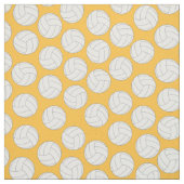Volleyball Sport Gold Stoff (Muster)