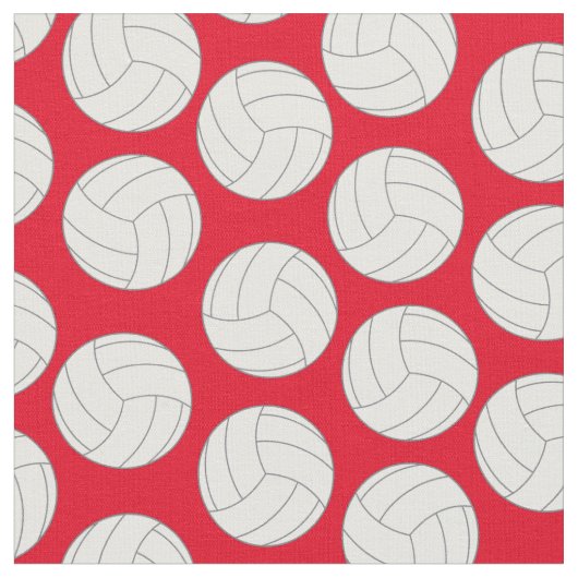 Volleyball-Sport Rot Stoff (Nahaufnahme)