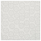Volleyball-Sport Weiß Stoff (Muster)