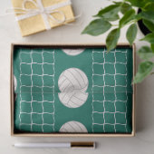 Volleyball-Sportmuster Party-Papiertaschentuch Seidenpapier (Geschenk)