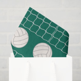 Volleyball-Sportmuster Party-Papiertaschentuch Seidenpapier