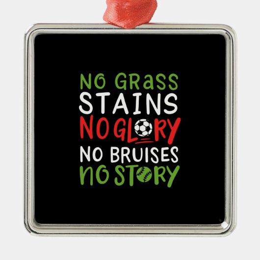 Volleyball-Sprichwort Ornament Aus Metall (Vorne)