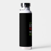 Volleyball-Sprichwort Trinkflasche (Rechts)