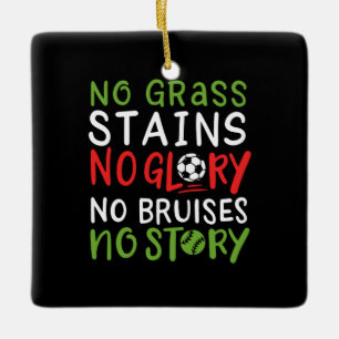 Volleyball-Spruch Keramikornament