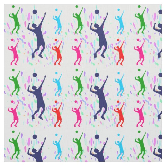 Volleyball Stoff (Muster)
