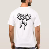 Volleyball-Süchtig-T - Shirt (Rückseite)