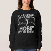 Volleyball Sweatshirt (Vorderseite)