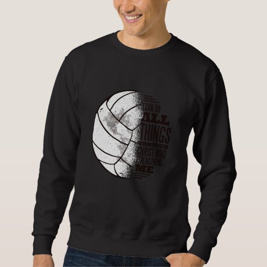 Volleyball Sweatshirt (Vorderseite)