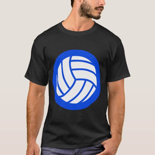 Volleyball-Symbol T-Shirt (Vorderseite)