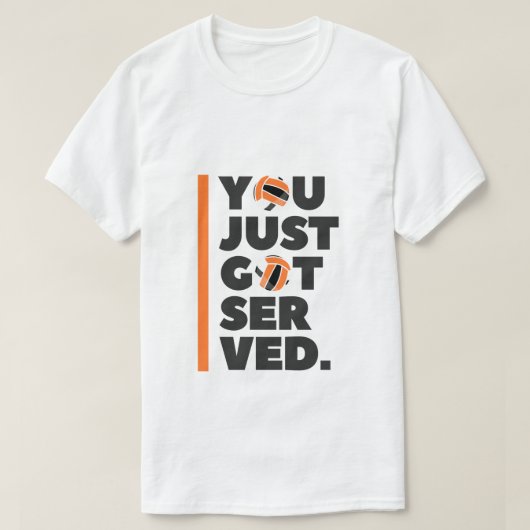Volleyball T-Shirt (Design vorne)