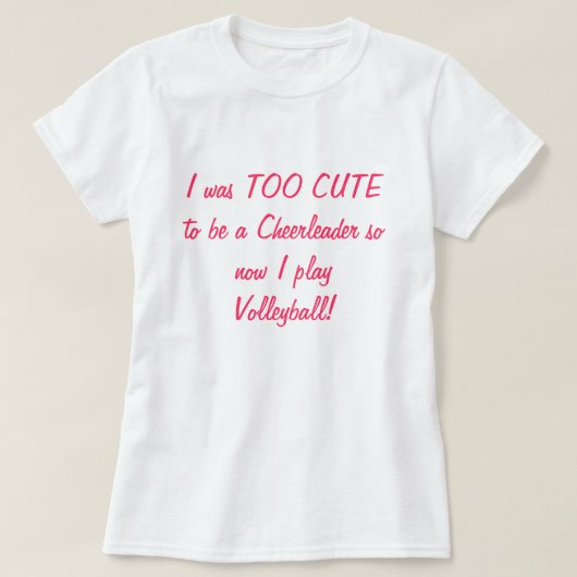 Volleyball-T - Shirt (Design vorne)