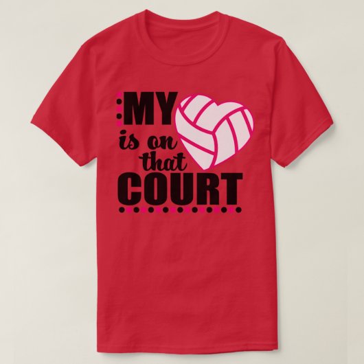 Volleyball T-Shirt (Design vorne)