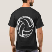 Volleyball T-Shirt (Rückseite)