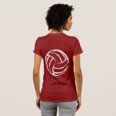 Volleyball T-Shirt (Schwarz voll)
