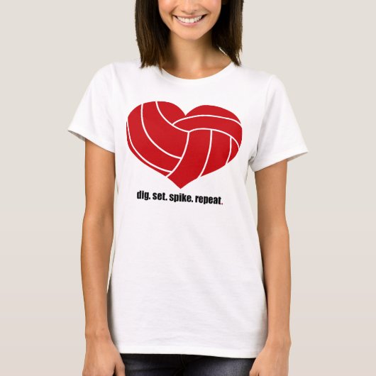 Volleyball T-Shirt (Vorderseite)
