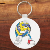 Volleyball T Shirt: Coole Volleyball T Shirts Schlüsselanhänger (Vorderseite)