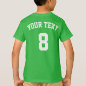 Volleyball-T - Shirt für Boys (Rückseite)