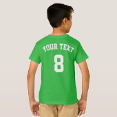 Volleyball-T - Shirt für Boys (Schwarz voll)