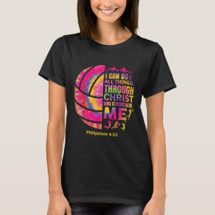 Volleyball T Shirt Teen Girls Christlich Chri
