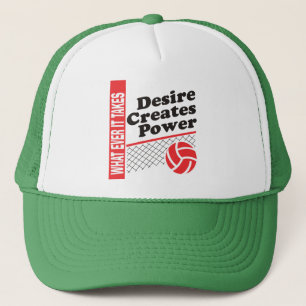 Volleyball-T - Shirt Truckerkappe