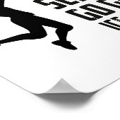 Volleyball-T, wenn Sie einen Soft-Service Gewollt, Poster (Ecke)