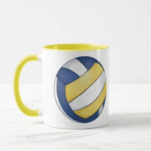 Volleyball Tasse (Links)