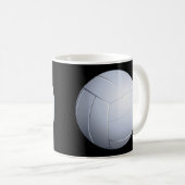 Volleyball-Tasse Kaffeetasse (VorderseiteRechts)