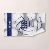 Volleyball team and athlete name handtuch (Handtuch)