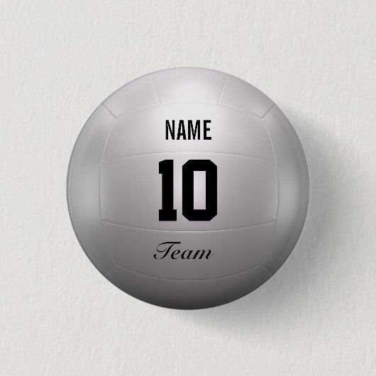 Volleyball-Team Button (Vorderseite)