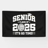 Volleyball Team Class 2025 Abschluss Senior 2025 Banner (Horizontal)
