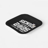 Volleyball Team Class 2025 Abschluss Senior 2025 Pappteller (Gewinkelt)