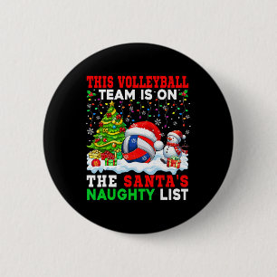 Volleyball Team ist auf der Weihnachtsliste für di Button