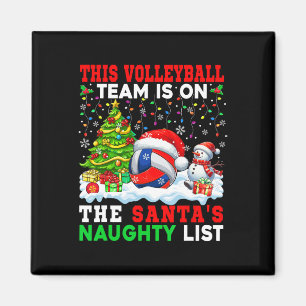 Volleyball Team ist auf der Weihnachtsliste für di Magnet